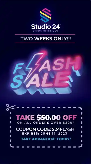 Fashon sales poster design